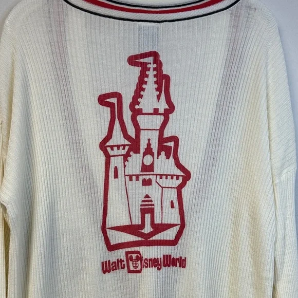 Walt Disney World 50 Anniversary Vault Collection Wool Blend Cardigan XL - Picture 7 of 10